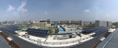 践行能源交通融合技术发展——北京大兴国际机场航空食品配餐楼光伏项目竣工(图1)